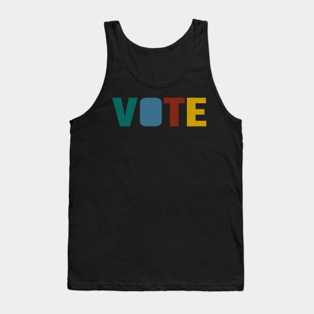 Vote 2020 Tank Top by MZeeDesigns